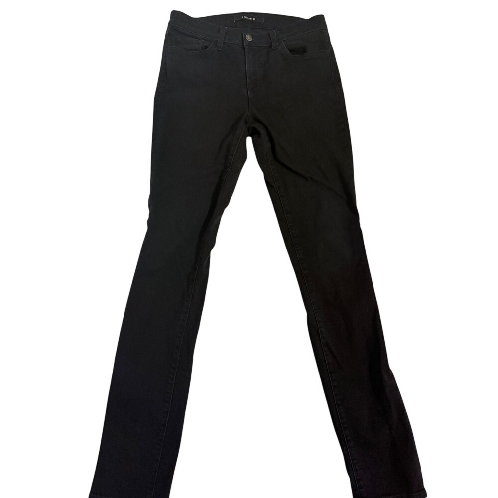 J Brand Shadow Black Skinny Jeans Womens Size‎ 27 Style 8112C073